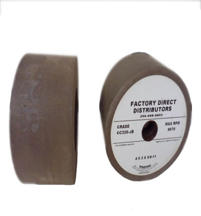Stone Factory 4"/320 Abrasive 4"x2"x5/8-11