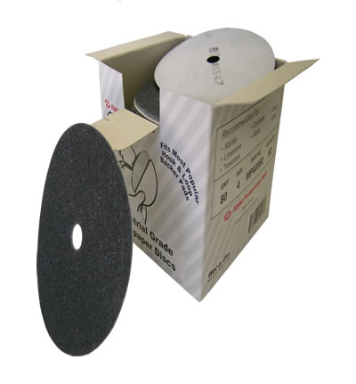 Sandpaper Hook & Loop 4" #80 ALPHA