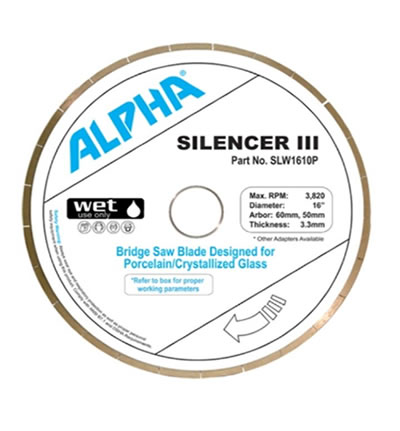 Blade PORCELAIN 16" Silencer III ALPHA