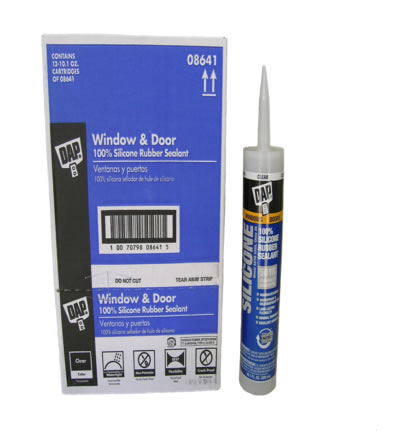 Silicone CLEAR 100% Windows/Door Box(12pcs)