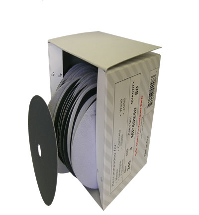 [MP40240] Sandpaper Hook & Loop 4" #240 ALPHA