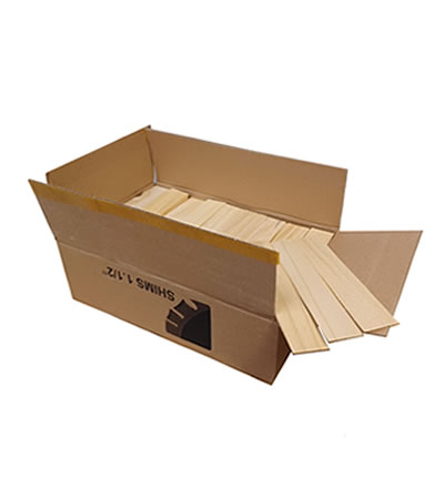 [PSH8] SHIMS WOOD 8"x1.1/2" Box (200pcs)