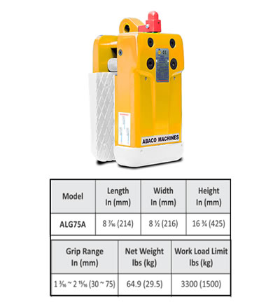 [ALG75A-W] Lifter Little Giant 75 WHITE Automatic ABACO